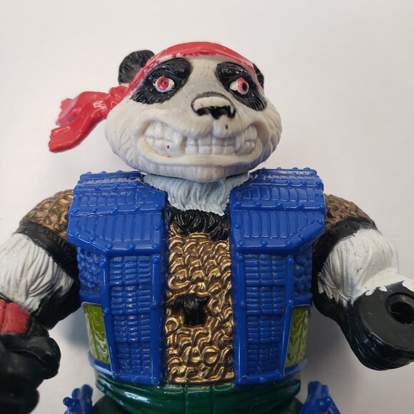 Teenage Mutant Ninja Turtles action figure vintage TMNT Panda Khan 1990 - Picture 3 of 11